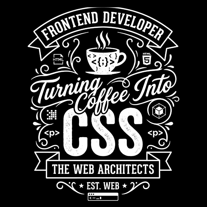 Frontend Coffee CSS Tee