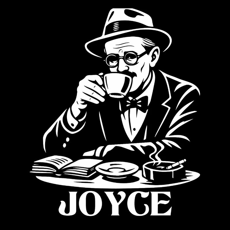 James Joyce Café Retro-Leser