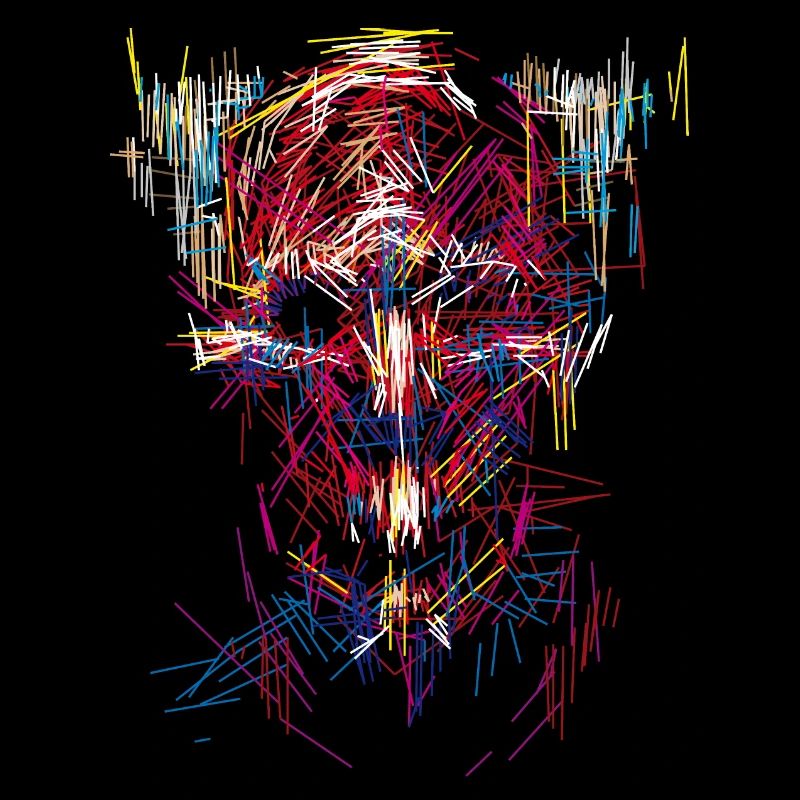 Halloween devil / Abstract