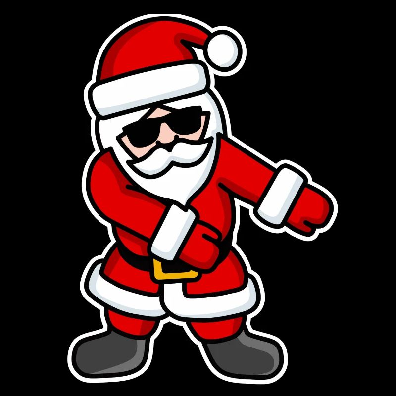 Floss dance Flossing cool Père Noël