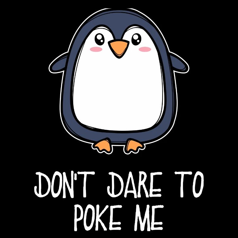 Antarktis Tier süß Pinguin Seevogel Statement