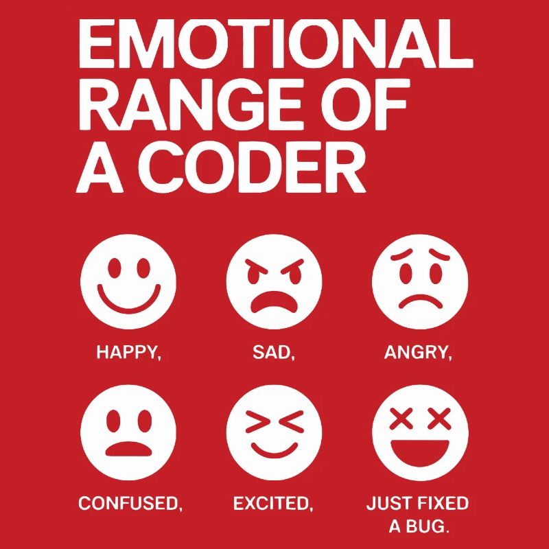 Emotional Range of a Coder