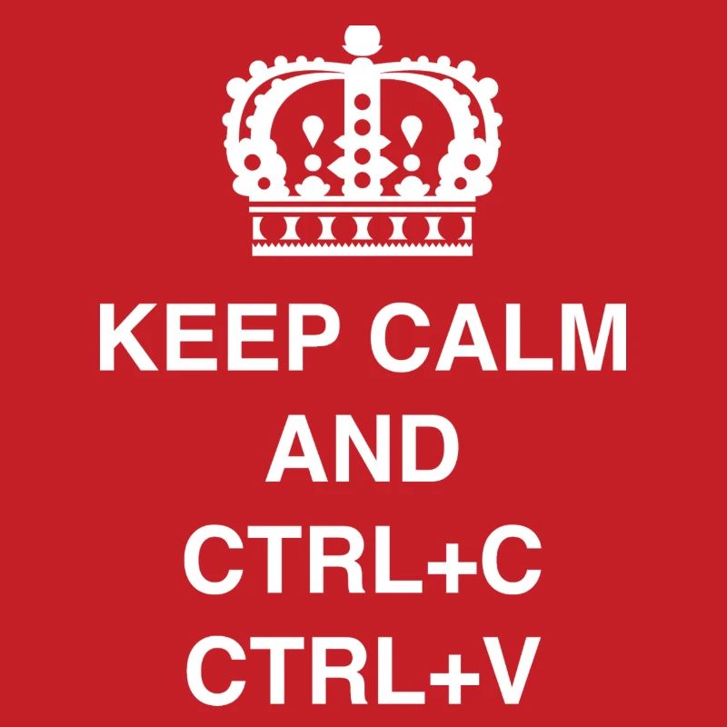 Class shirts Keep calm and CTRL+C CTRL+V