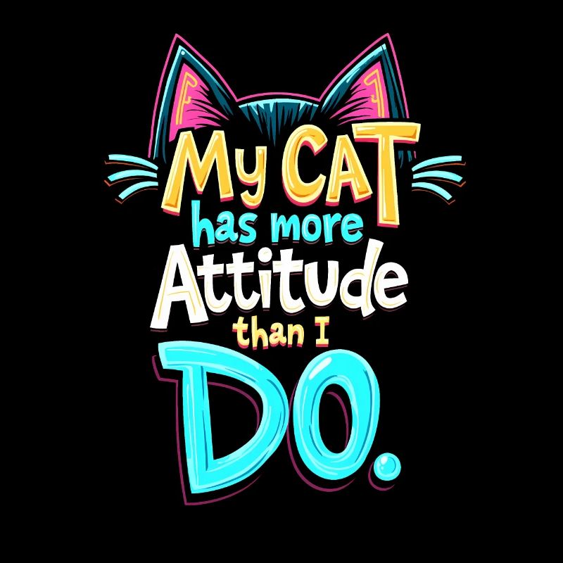 MON CHAT A PLUS D’ATTITUDE QUE MOI