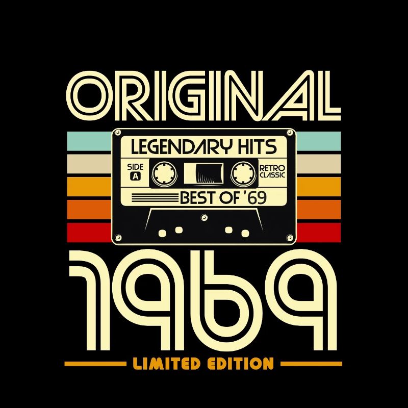 Original 1969 Retro Cassette