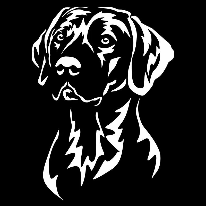 Rhodesian Ridgeback Kopf "Black Edition"