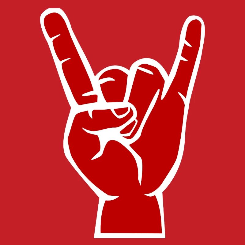 Devil's hand, Devil Rock cool metal symbol