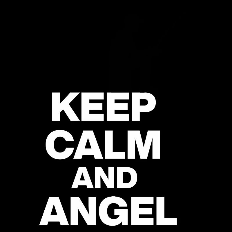 KEEP CALM AND ANGLING! ANGLER REST white