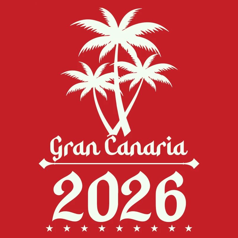 Gran Canaria 2026 Palm Tree Logo