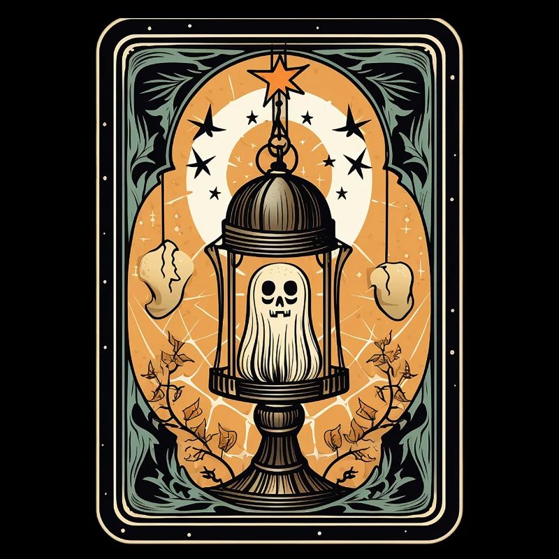 Fantôme dans une cage Cage de Tarot