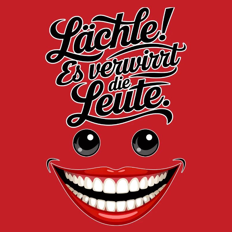 Immer lächeln