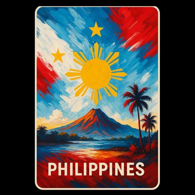 Conception des drapeaux des Philippines