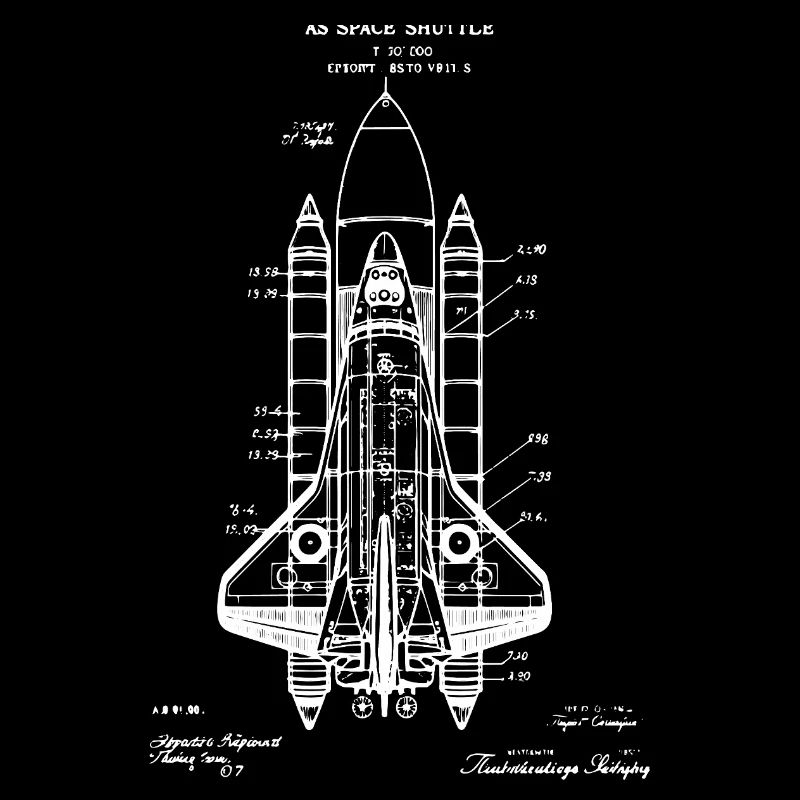 Plan de la navette spatiale