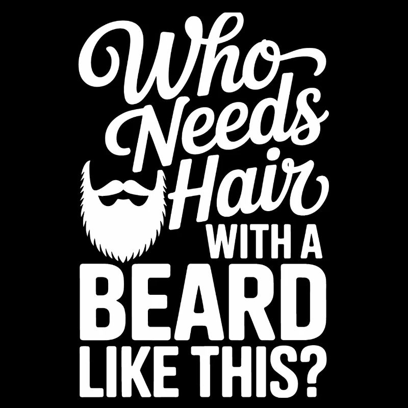 Who Needs Hair With A Beard Like This Bart Glatze