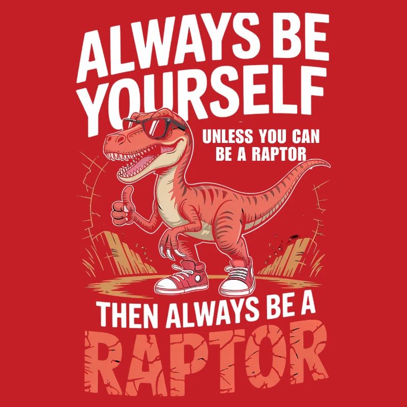 Sei immer du selbst, es sei denn, du kannst ein Raptor sein