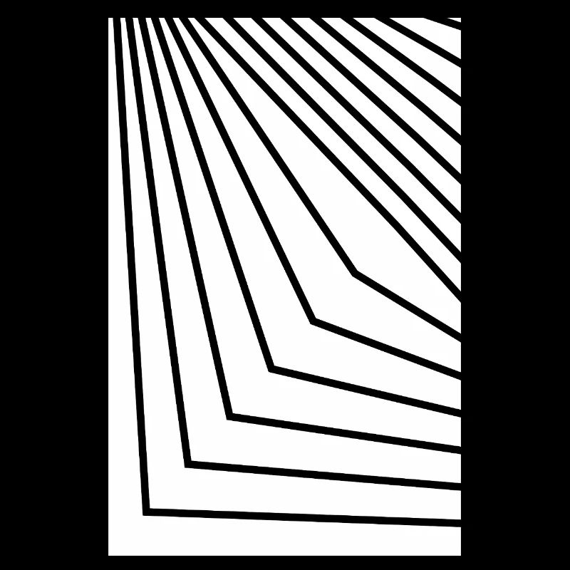 Angular Concentric Lines