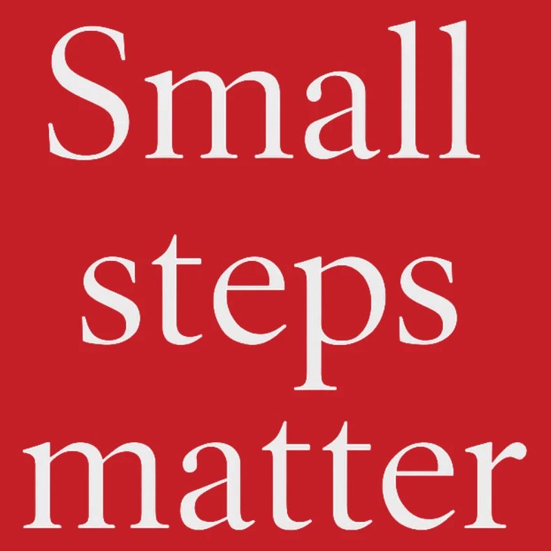 Les petits pas comptent – Le design minimaliste