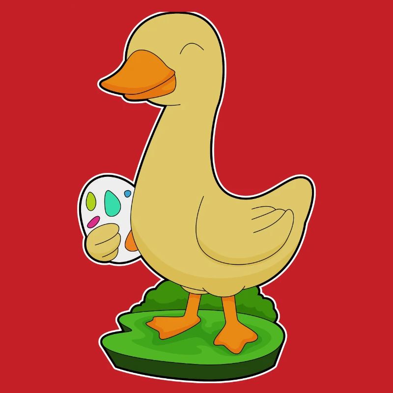 Duck Easter Easter Egg