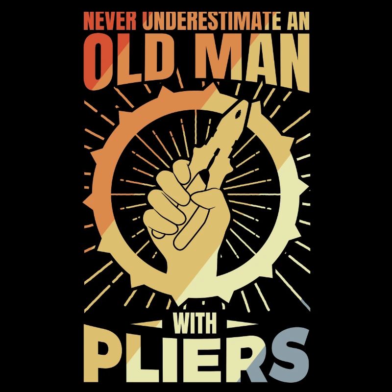 Old electronics technician