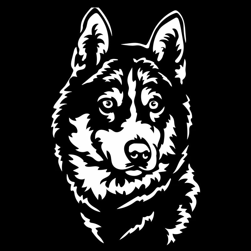 Husky Head "Black Edition"