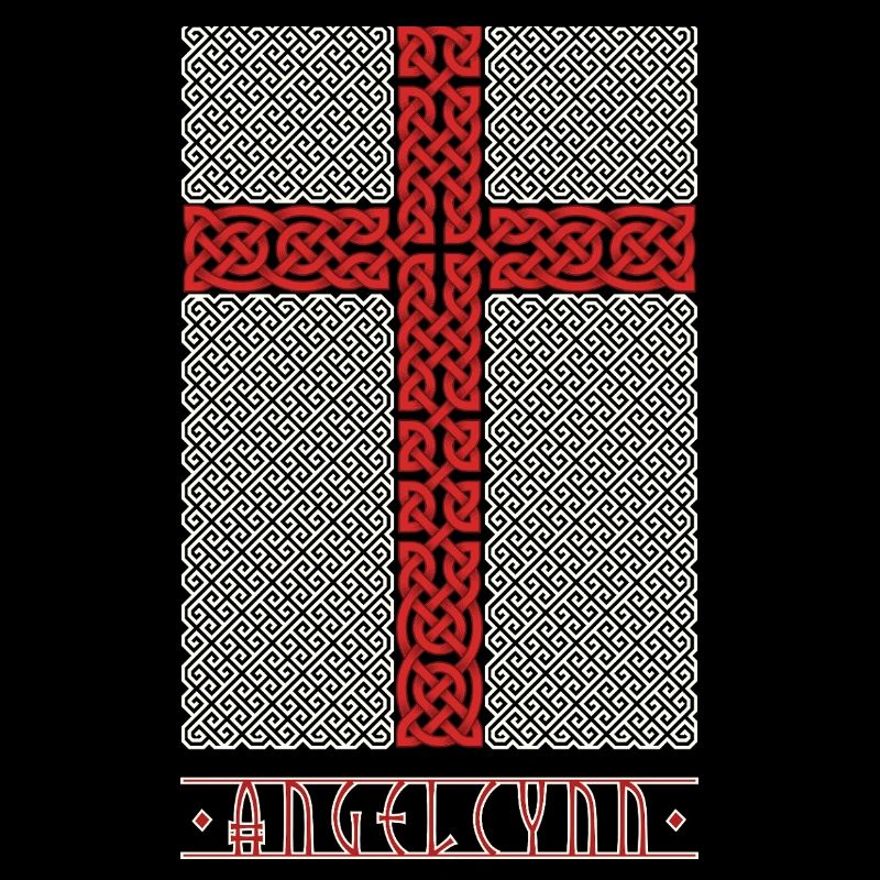 Drapeau de l’Angleterre de style viking
