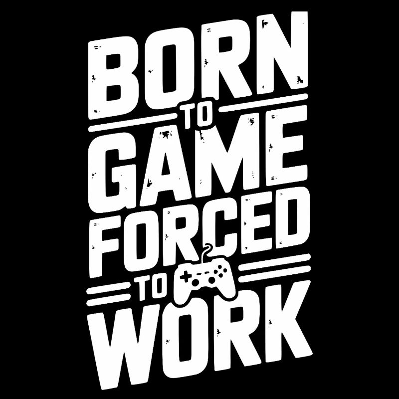 Né pour le jeu, forcé de travailler