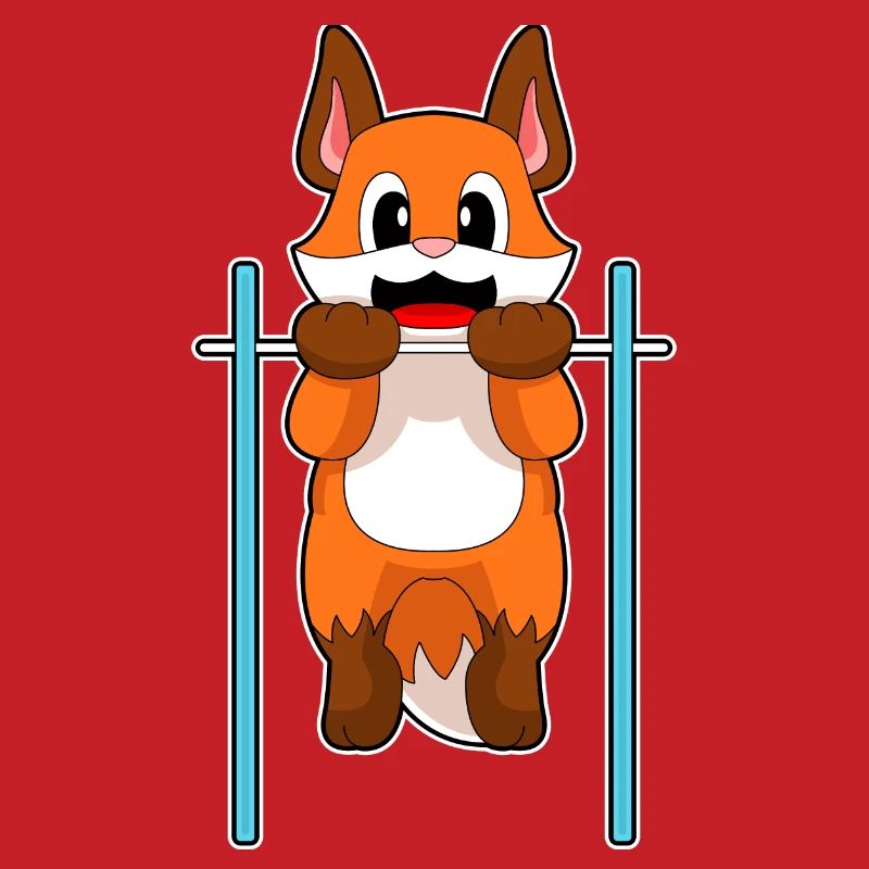 Fox Bodybuilder Pull-ups Bodybuilding