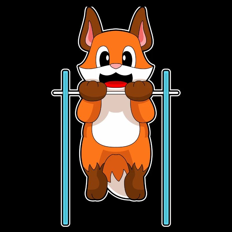Fox Bodybuilder Pull-ups Bodybuilding