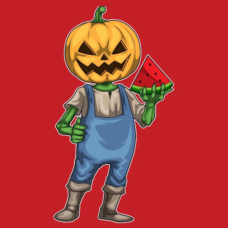 Pastèque d’Halloween Jack O’Lantern