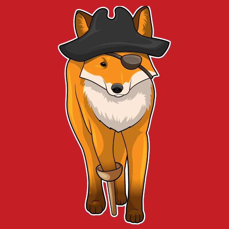 Fox Pirate Eye Patch