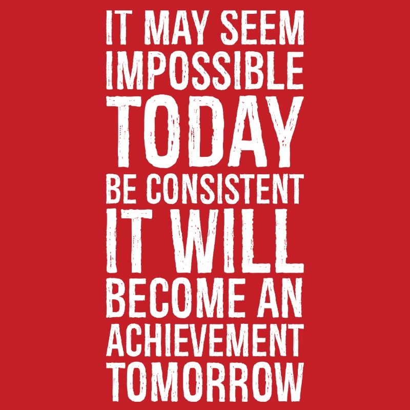 it may seem impossible today to be consistent with it