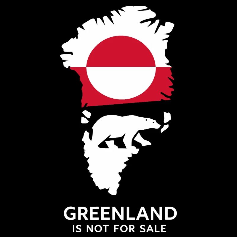 Grönland Polar Bär Flagge Arctic Nature Gift