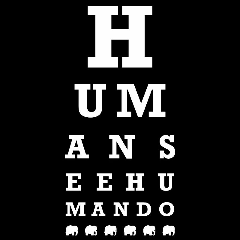 Human see human do (dark)