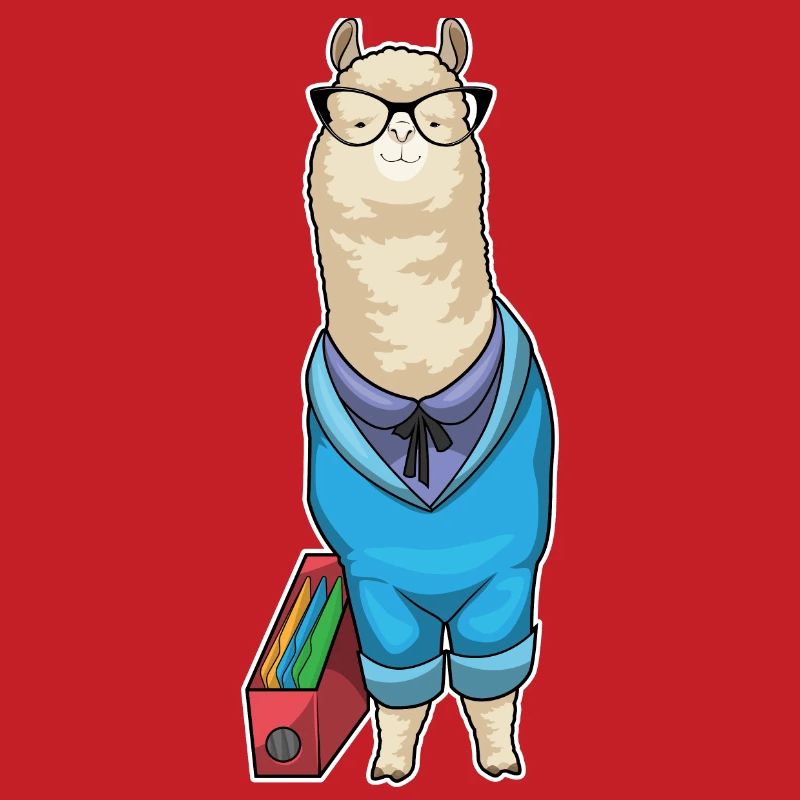 Alpaca Secretary Folder Office