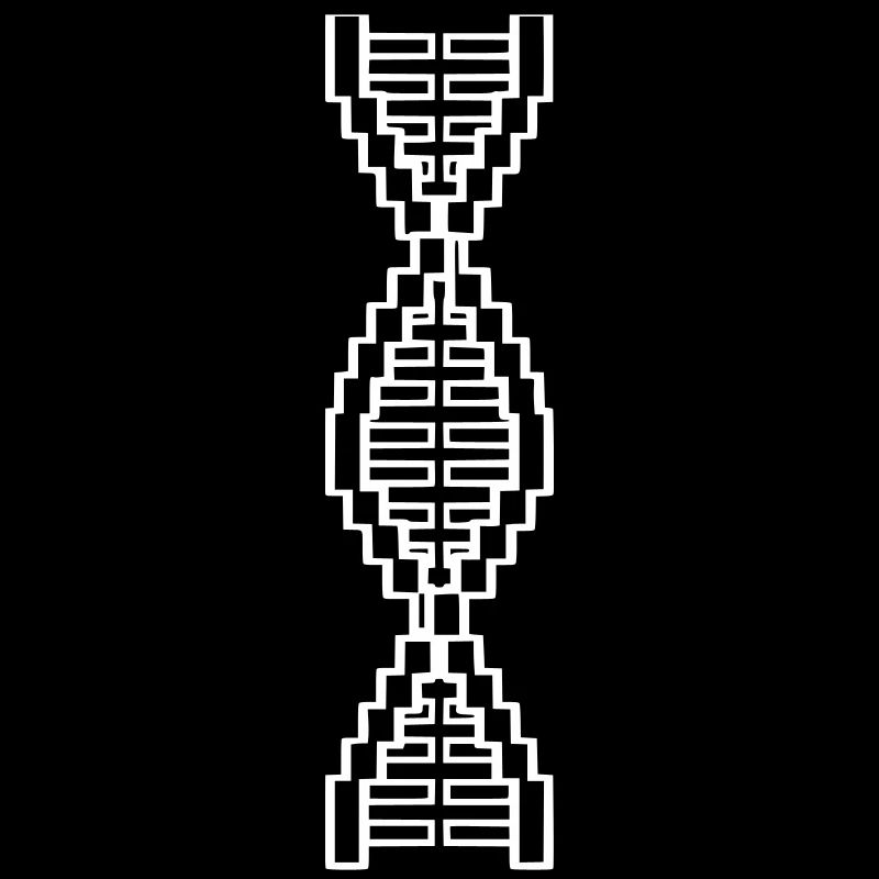  DNA Leiter Pixel Block