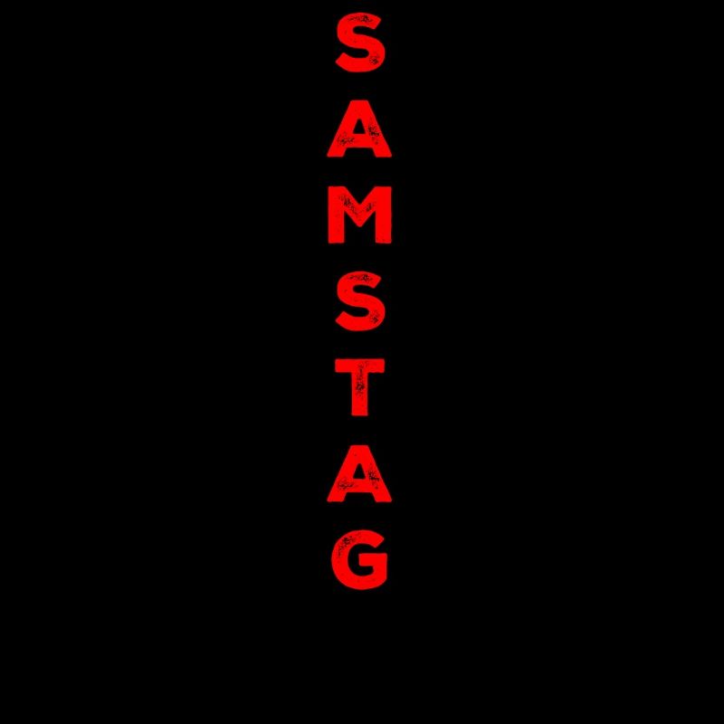 Samstag - rot