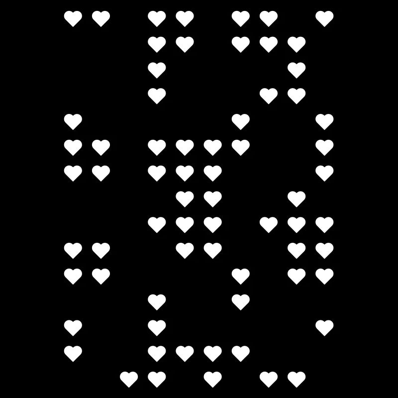 Heart Puzzle Snow Gift