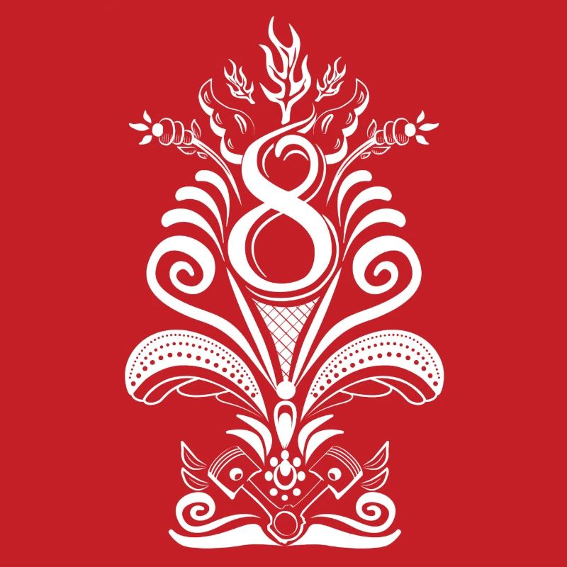 Kurbits V8 No :2 - blanc