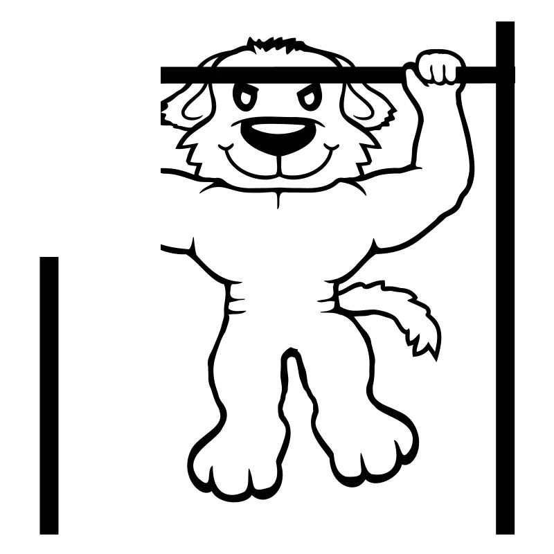 Chien Pull-ups Bar Muscles Gym Pull-Up Bar