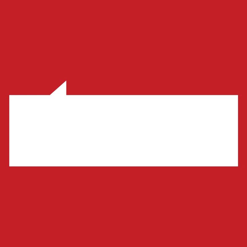 Speech bubble rectangle