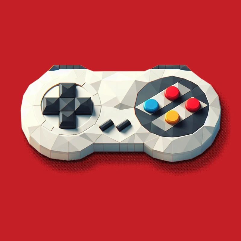 Retro Gaming Controller 16 Bit Konsole