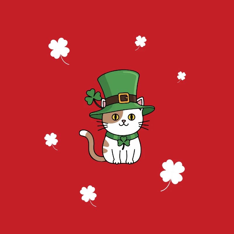 Chat de la Saint-Patrick