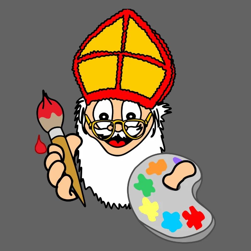 Sinterklaas paint