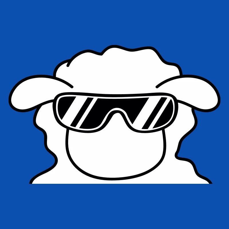 Cool Sheep Head