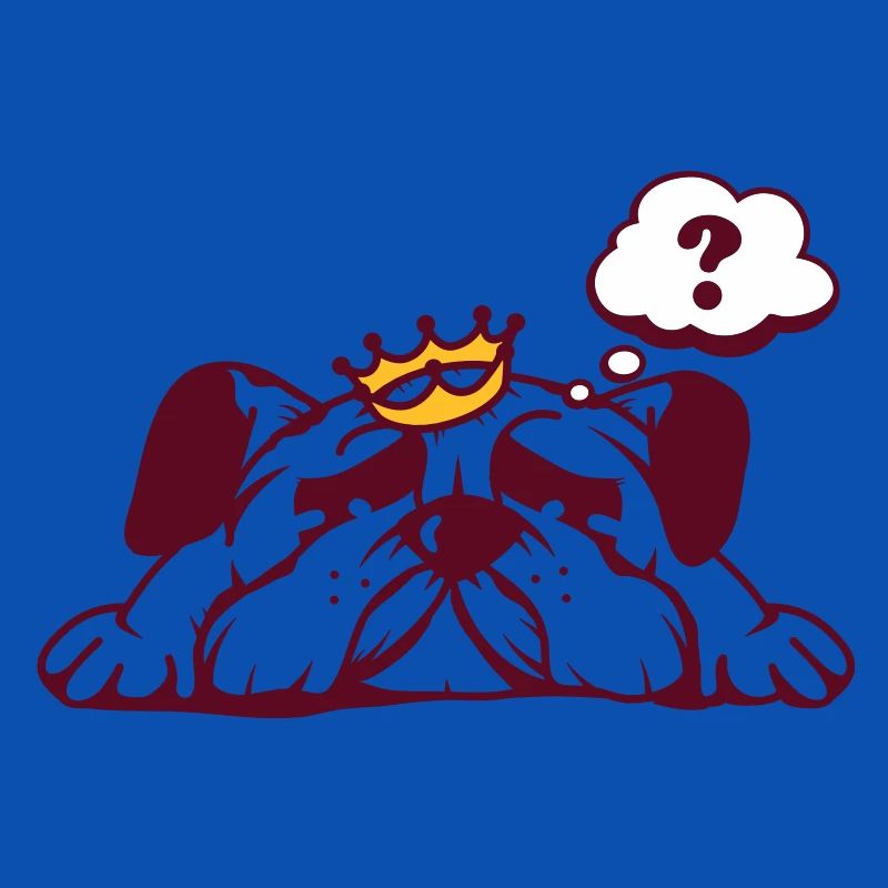 Comic speech bubble question mark