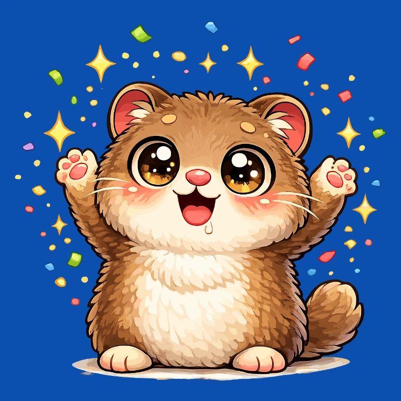 Fête du jubilé du chaton câlin