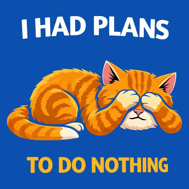 J’avais prévu de ne rien faire, chat