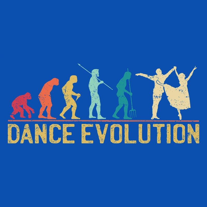 Dance Evolution Silhouette Design