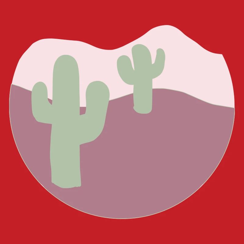 Desert with cacti