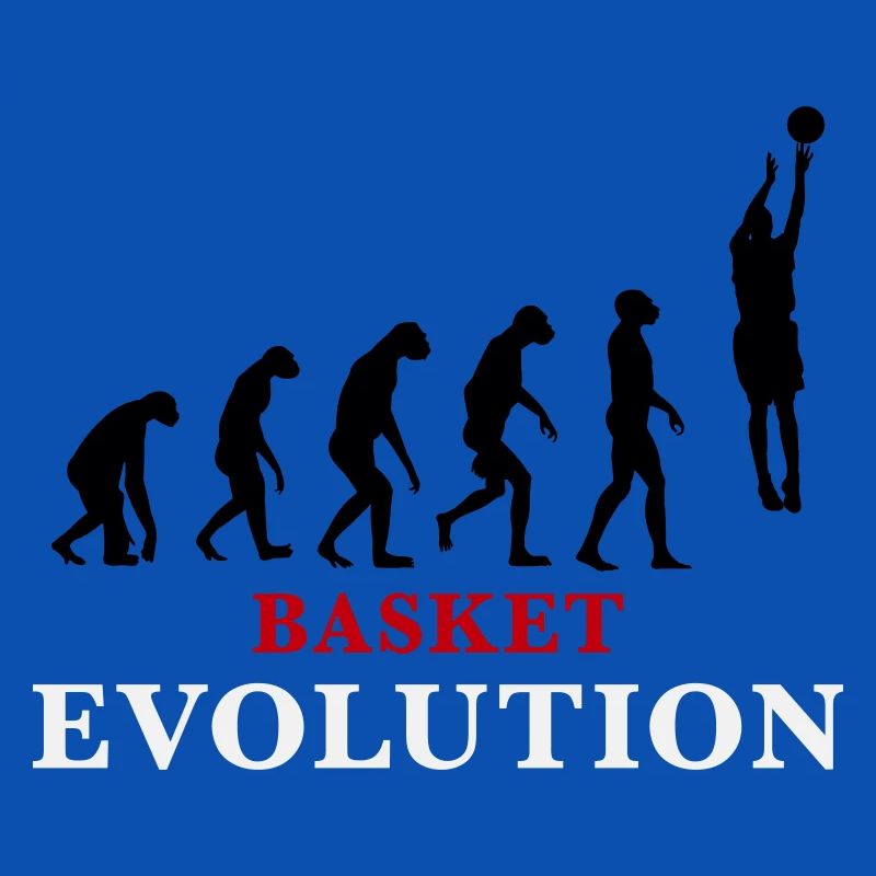 Basket Evolution Sport und Humor 3c